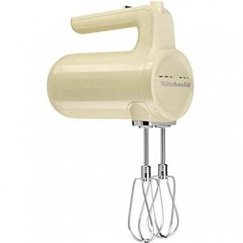 KitchenAid 7-Speed Cordless Hand Mixer in Almond Cream