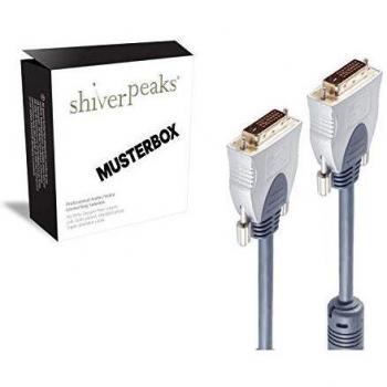 DVI-D Kabel 1m Dual Link mit vergoldeten Steckern