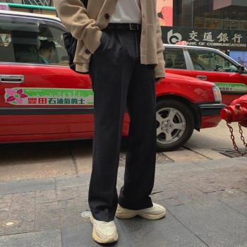 Trendy All-Match Loose Straight Pants