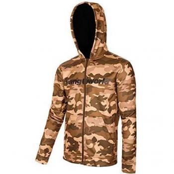 TragoWorld Ripon‑P Herren Outdoor‑Weste, Braun/Schwarz, M