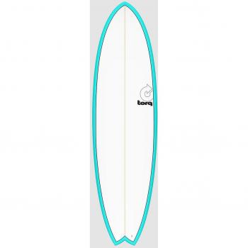 Surfer’s Choice Torq Epoxy 6’10” Fish Mod Pinlines Con Estampa