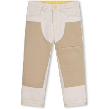 Jeans cargo flex MARC JACOPS 8A garçon couleur sable
