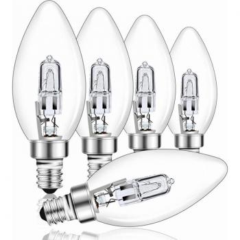5er-Pack E14 Halogenlampen dimmbar