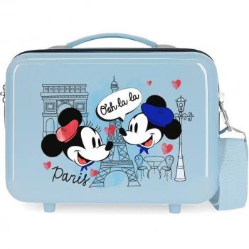 Neceser de Viaje ABS Mickey Let's Travel Azul