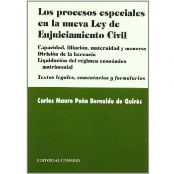 Los procesos especiales en la nueva ley de enjuiciamiento civil