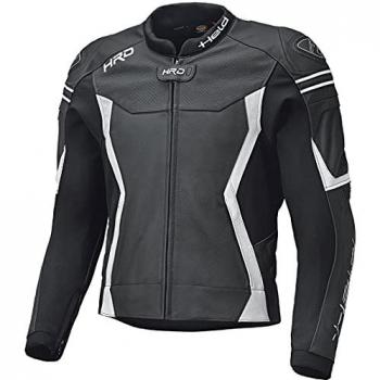 Giubbotto moto Held Street 3.0 Pelle Nero Bianco 48