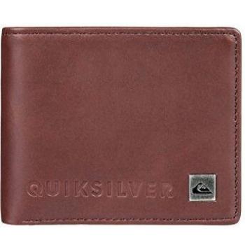 Quiksilver Men’s Mack VI Foldable Cardholder – Brown, Medium