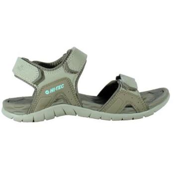 Sandalias Hi-Tec Ballale en color Stone Gray / Laurel Oak / Mist Green