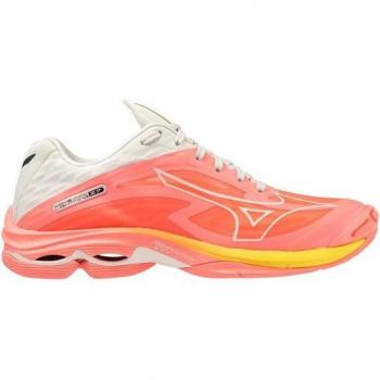 Calzado de voleibol Mizuno modelo V1Gc2200-06 para mujer en color naranja