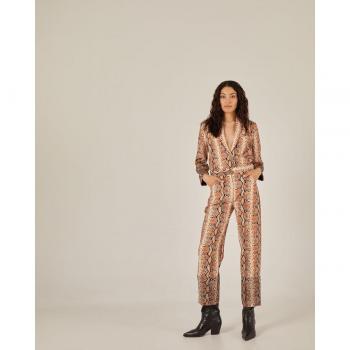 Pantalón Niza Chic: Recto y Reluciente con Swarovski