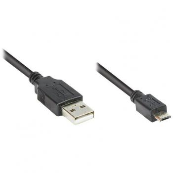 Good Connections Schwarz USB 2.0 Ladekabel