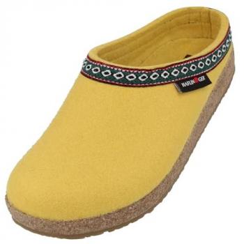 Haflinger Franzl Pantofole Wollfilz Giallo 36