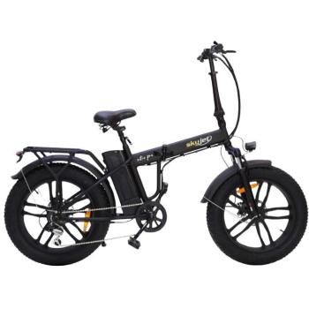 SkyJet 250W Electric Folding Bike 45 km Black