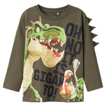 Name It Langarmshirt für kleine Dino-Fans