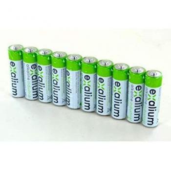 Kit di 10 Piles AA LR06 1,5 V Alcaline Exalium