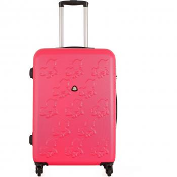 T5800 Medium Suitcase – Semi‑Line Rosso