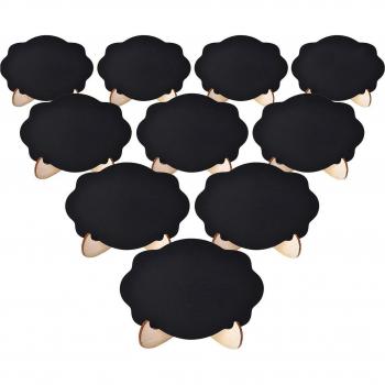 20 Sets of Mini Chalkboard Easels for Kids Crafts and Wedding Table Decor