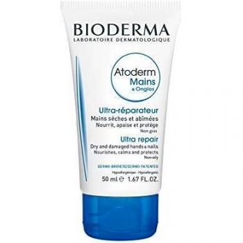 Bioderma ATODERM Mains & Ongles 1.7oz Ultra Repair HAND & NAIL CREAM 08/2023