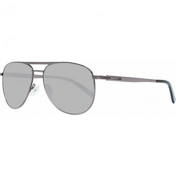 Gant GA7060 Gafas de sol, Gris (Shiny Gunmetal)