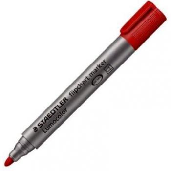 Lumocolor Flipchart marker, Rundspitze 2 mm, rot