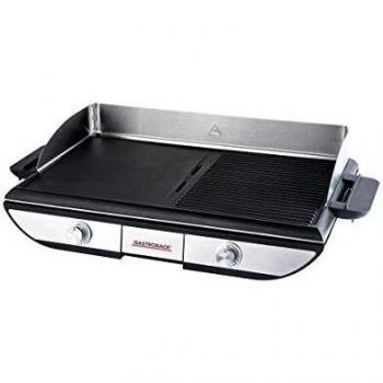 GASTROBACK Design Table Grill with Two Separately Adjustable Grill Surfaces