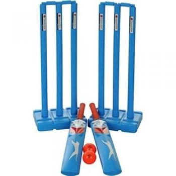 Slazenger V900 Academy Plastic Cricket Set, Size 4