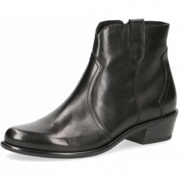 CAPRICE Damen-Bootie 25348-23 – Reißverschluss‑Stiefel in Schwarz
