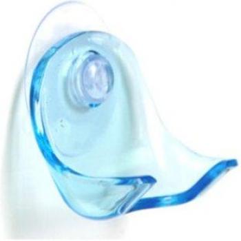 Support de rangement pour rasoir bleu