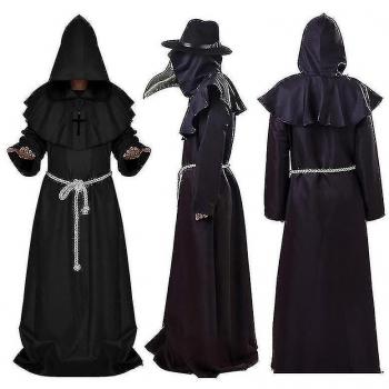 Costume Médieval de Doctor Peste avec Masque