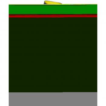 Joma Crew Kinderjacke Gelb-Weiß-Schwarz