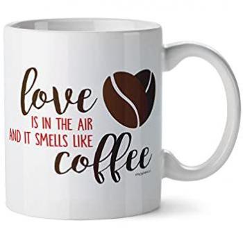 Taza Romántica: “Love is…” en Estilo Cafetero