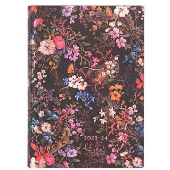 Floralia (William Kilburn) Midi 18-month Dayplanner 2024