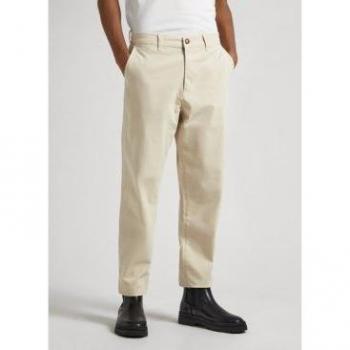 Pepe Jeans Pantalón Harrow Beige 33/32 – Edición Outlet 2024