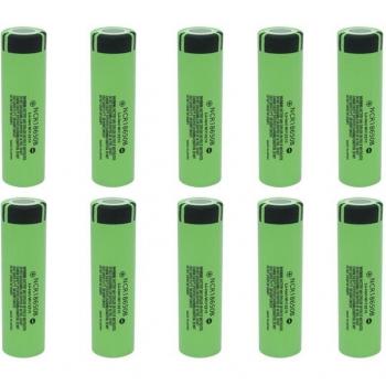 Jouym 4/8 Stuks 18650 Accu Set met Acculader 3.7V 3400mAh NCR18650B