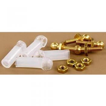 Nylon Ball Joint Link for 2mm Rod (4pcs)