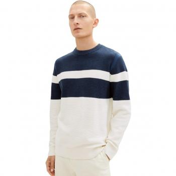 Jersey de Hombre Tom Tailor con Diseño a Rayas