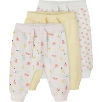 Pantaloni da Ginnastica 3 Pack Nbfdaiva Calcite