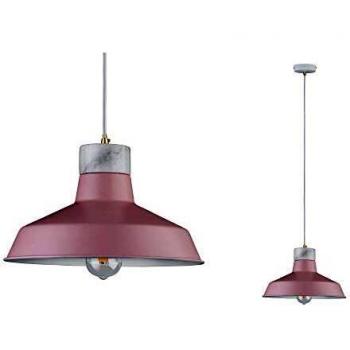 Paulmann Neordic Disa Deckenlampe – Hängelampe 20 W, rosa/matt weiß
