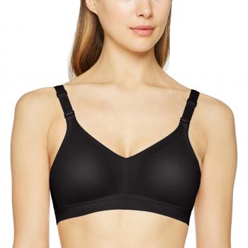 Triumph Women's Non-Wired Sports Bra, Black