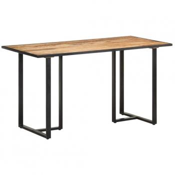 Dining Table 110x55x75.5 cm vidaXL Solid Wood Mango