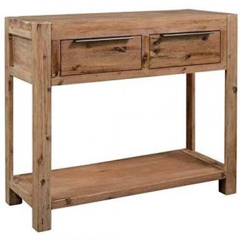 VidaXL Console Table 82x33x73 cm Solid Acacia Wood