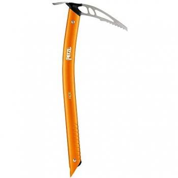 PETZL Piolet Ride Ice Axe, Orange, 45 cm