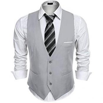 Gilet Slim de Coton Retrô