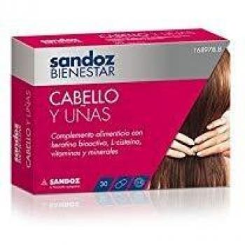 Sandoz Cheveux et Ongles 30 capsules