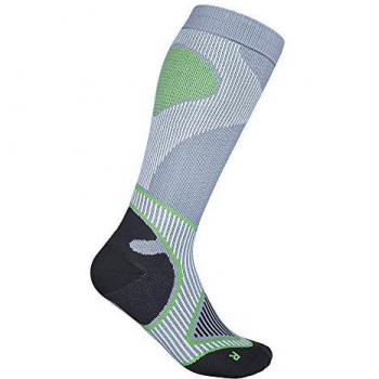 Bauerfeind Trekking-Kompressionssocke Herren – Grau, EU 44-46