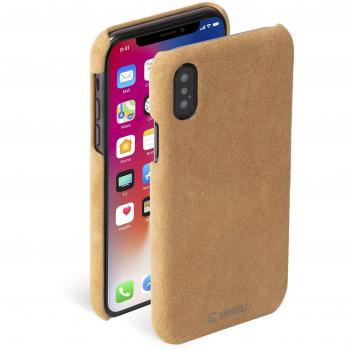Protection Krusell Broby – Coque Ultra‑Luxe en Suède Marron