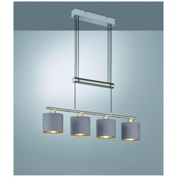 Trio Lighting Pendelleuchte Garda 4 Lampenschirme