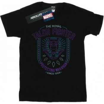 T-Shirt Marvel Boys Pantera Negra Guerrero del Reino