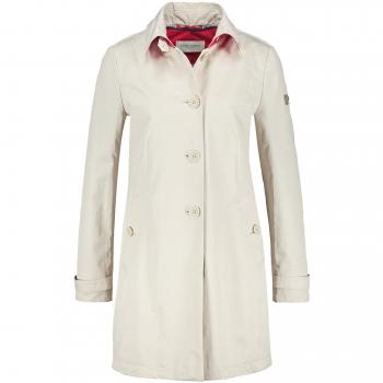 Gerry Weber Trendmantel – Kurzer Kellerfalte‑Look, Beige, 44