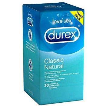 Durex Classic Natural 20 Uds